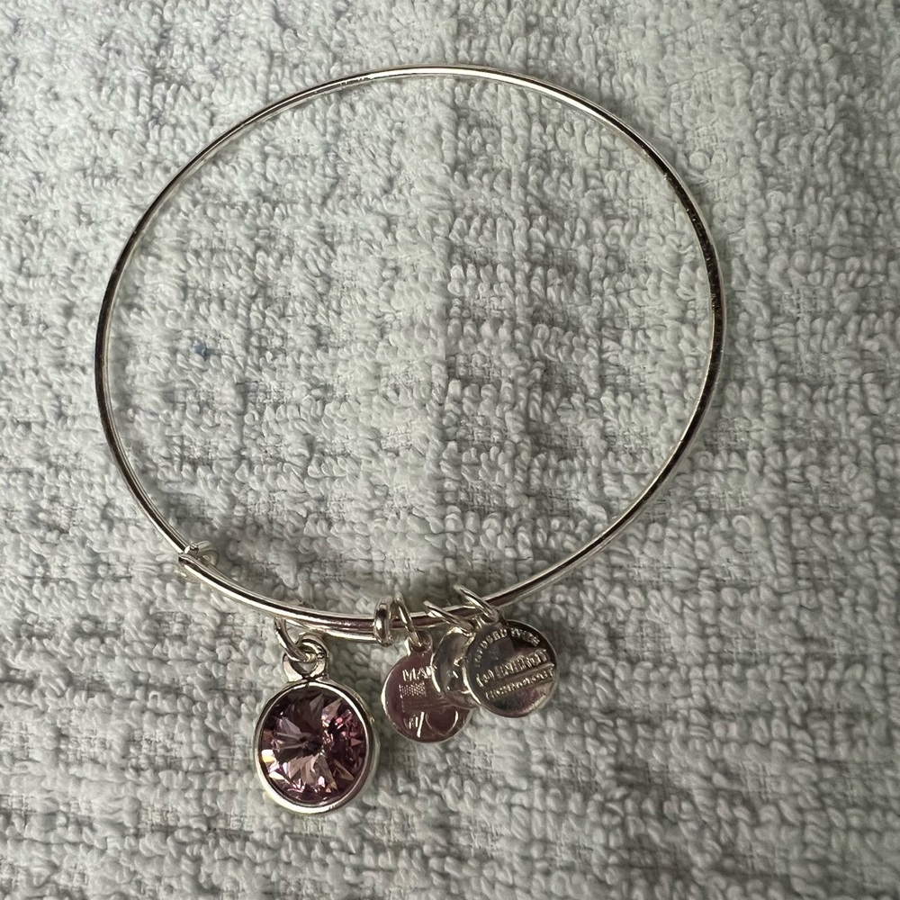 Alex and Ani Gemini birthstone bracelet